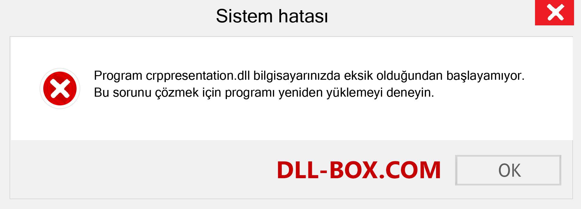 crppresentation.dll dosyası eksik mi? Windows 7, 8, 10 için İndirin - Windows'ta crppresentation dll Eksik Hatasını Düzeltin, fotoğraflar, resimler